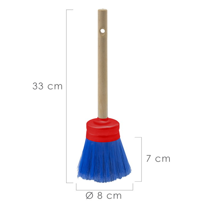 WOLFPACK LINEA PROFESIONAL Brocha Encalar Cerda Azul Ø 10 x 29 cm WOLFPACK LINEA PROFESIONAL Brocha Encalar Cerda Azul Ø 10 x 29 cm