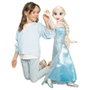 Jakks Pacific - Poupée Ma Amie Elsa Frozen avec Accessoires - Version Espagnol - 80 cm - Matériau PVC