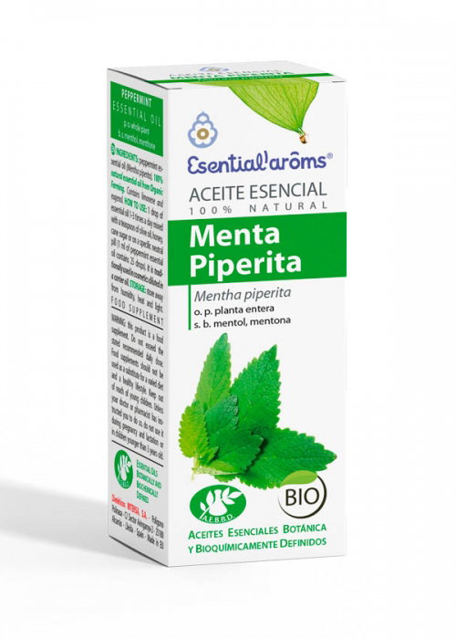 ESENTIAL AROMS Mentha piperita Huile essentielle BIO 10ml ESENTIAL AROMS Mentha piperita Huile essentielle BIO 10ml