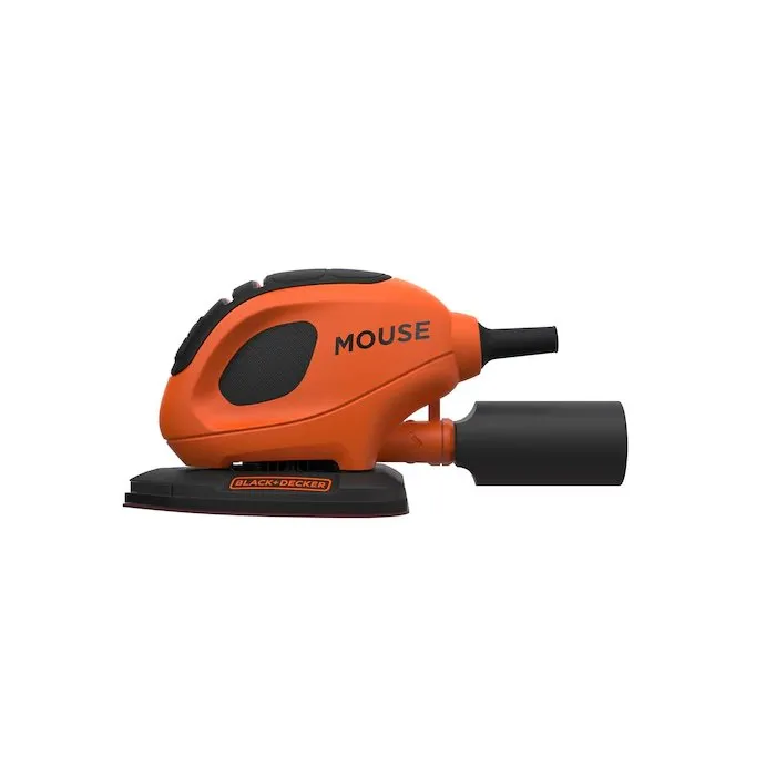 Black + Decker BEW230-QS Ponceuse delta filaire 55W ultra compacte, vitesse 11000 tr/min, fixation auto des abrasifs, avec 6 abrasifs Black + Decker BEW230-QS Ponceuse delta filaire 55W ultra compacte, vitesse 11000 tr/min, fixation auto des abrasifs, avec 6 abrasifs