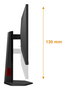 AOC U27G4R Moniteur Gaming 27'' 4K 160Hz Fast IPS Noir et Rouge