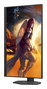 AOC U27G4R Moniteur Gaming 27'' 4K 160Hz Fast IPS Noir et Rouge