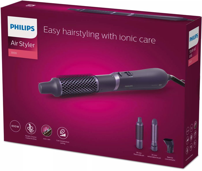 Philips Sèche-cheveux BHA305/00 Violet Philips Sèche-cheveux BHA305/00 Violet