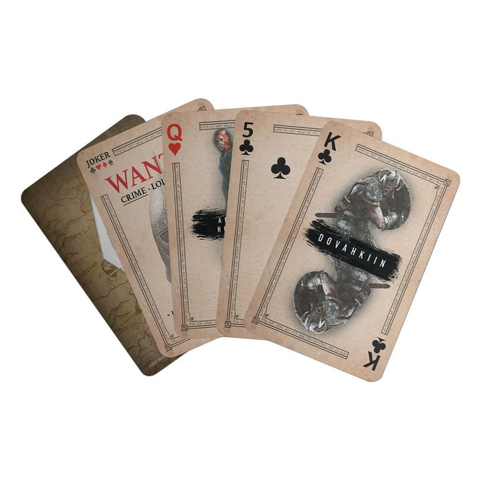 Elder Scrolls Skyrim jeu de cartes à jouer Boîte de présentation (12)