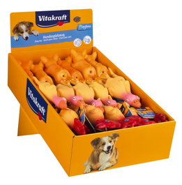 Vitakraft Assortiment de 36 mini jouets d'animaux pour chien