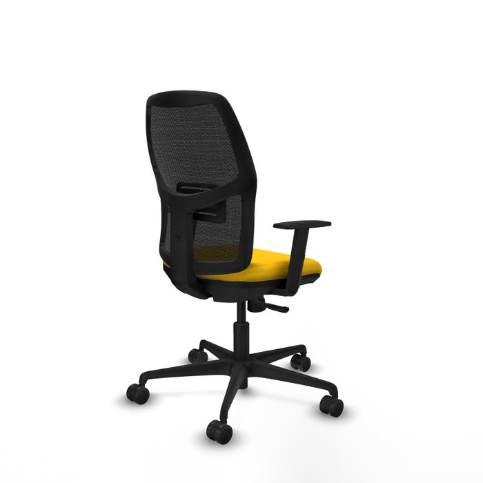 PIQUERAS Y CRESPO Chaise Alfera Synchro Jaune et Noir PIQUERAS Y CRESPO Chaise Alfera Synchro Jaune et Noir