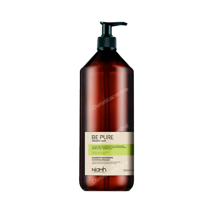 BE PURE Nourishing - Shampooing pour cheveux secs et ternes 1000 ml BE PURE Nourishing - Shampooing pour cheveux secs et ternes 1000 ml