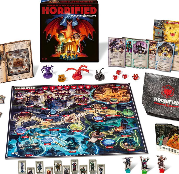 Ravensburger Horrified D&D - Jeu de société coopératif