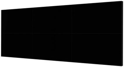 SMS Multi Display Wall, Support mural multi-écrans 37'' - 65'', Charge max 100 kg/écran, Structure aluminium et finition noir
