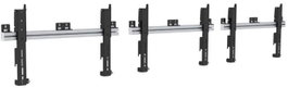 SMS Multi Display Wall pour écrans 37'' - 65'', charge max 100 kg/écran, aluminium noir
