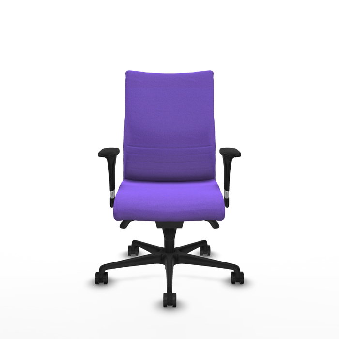 Piqueras Y Crespo Chaise de bureau Albacete avec mécanisme synchrone, tissu lila