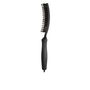 Olivia Garden Brosse à Cheveux Finger Brush Full Black Medium Combo Poils Sanglier & Nylon #M - 1 pièce