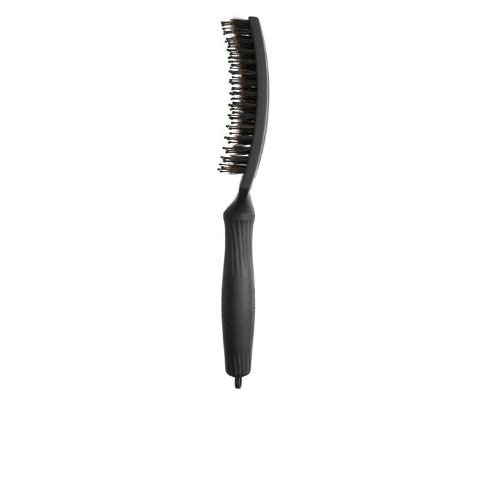Olivia Garden Finger Brush Medium Combo Poils Sanglier & Nylon Black