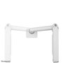 Neomounts DS70S-950WH1 - Support de bureau articulé VESA pour écran 17 à 49 pouces - Réglable en hauteur, inclinaison, rotation - Charge max 18 kg - Blanc