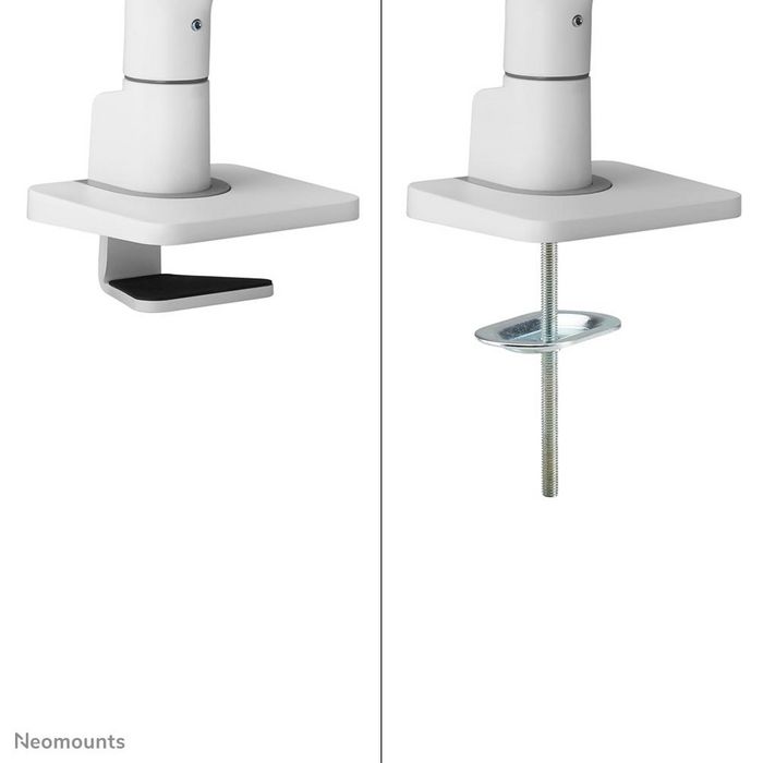 Neomounts DS70S-950WH1 - Support de bureau articulé VESA pour écran 17 à 49 pouces - Réglable en hauteur, inclinaison, rotation - Charge max 18 kg - Blanc
