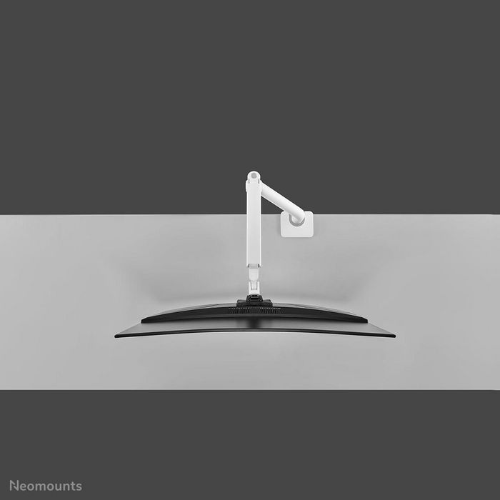 Neomounts DS70S-950WH1 - Support de bureau articulé VESA pour écran 17 à 49 pouces - Réglable en hauteur, inclinaison, rotation - Charge max 18 kg - Blanc