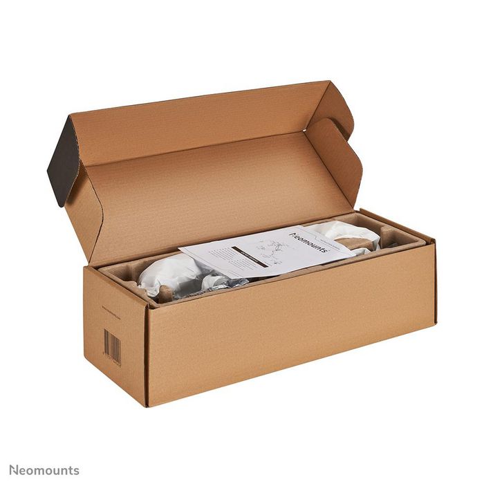 Neomounts DS70S-950WH1 - Support de bureau articulé VESA pour écran 17 à 49 pouces - Réglable en hauteur, inclinaison, rotation - Charge max 18 kg - Blanc
