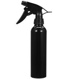 Subrina Professional Flacon vaporisateur en plastique avec pompe spray pour salon de coiffure - Noir