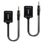 Lindy - Extendeur Audio Analogique 3.5mm - Extension Passive jusqu'à 500 m sur Câble Cat.6 - Boîtiers Compactes et Interchangeables