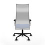 Piqueras y Crespo Albacete Chaise de Bureau Bleu et Blanc