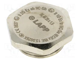 LAPP Chape SKINDICHT® BL-M ATEX M20 1,5 IP68 en laiton nickel avec joint