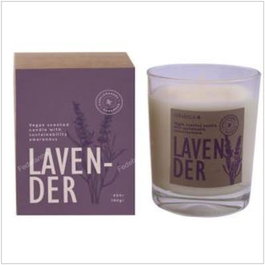 CERABELLA Bougie en verre à la lavande