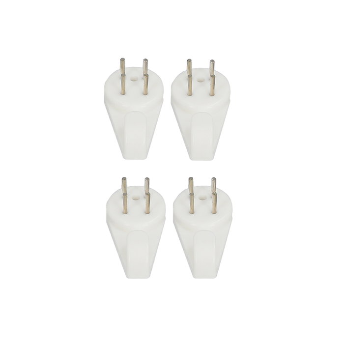 WOLFPACK LINEA PROFESIONAL Crochet à clouer 299E (blister de 4 unités) WOLFPACK LINEA PROFESIONAL Crochet à clouer 299E (blister de 4 unités)