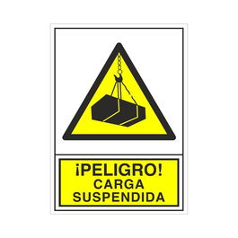 DUVER Signalisation 388 Plast.420X297 Charge Suspendue Danger