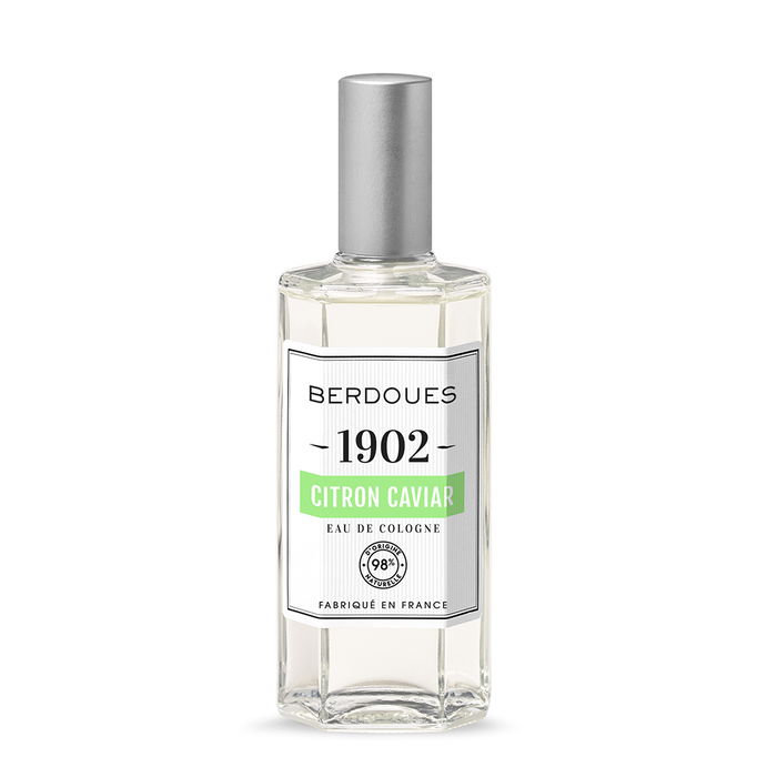 Parfums Berdoues - Eau de Cologne Unisexe 1902 Citron Caviar 125 ml - Testeur Parfums Berdoues - Eau de Cologne Unisexe 1902 Citron Caviar 125 ml - Testeur