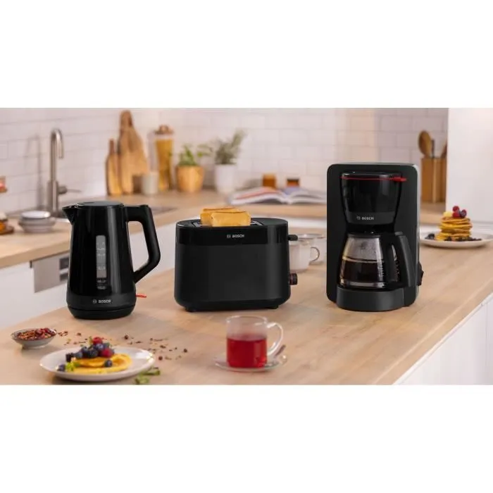 Bosch TWK1M123 MyMoment Bouilloire Noire 1,7L
