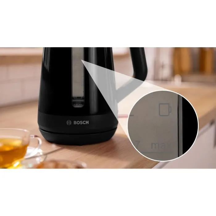 Bosch TWK1M123 MyMoment Bouilloire Noire 1,7L