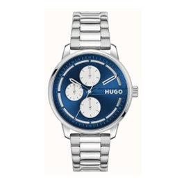 HUGO BOSS Montre Analogique 1530386 avec Cadran Bleu