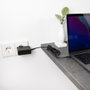 Tooq TQLC Chargeur mural 45 W GaN USB-C Power Delivery pour ordinateur portable, universel, noir, longueur de câble 1,8 m