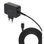 Tooq TQLC Chargeur mural 45 W GaN USB-C Power Delivery pour ordinateur portable, universel, noir, longueur de câble 1,8 m