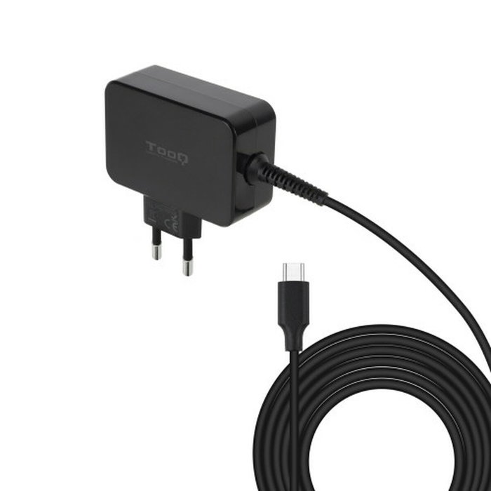 Chargeur d'ordinateur portable TooQ TQLC-USBCGAN45PD 45 W Chargeur d'ordinateur portable TooQ TQLC-USBCGAN45PD 45 W