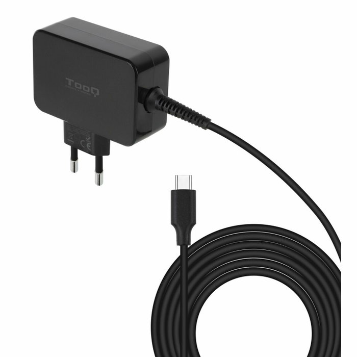 Chargeur d'ordinateur portable TooQ TQLC-USBCGAN45PD 45 W Chargeur d'ordinateur portable TooQ TQLC-USBCGAN45PD 45 W