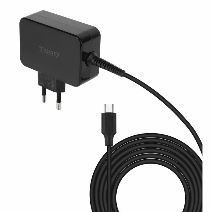 Chargeur d'ordinateur portable TooQ TQLC-USBCGAN45PD 45 W Chargeur d'ordinateur portable TooQ TQLC-USBCGAN45PD 45 W