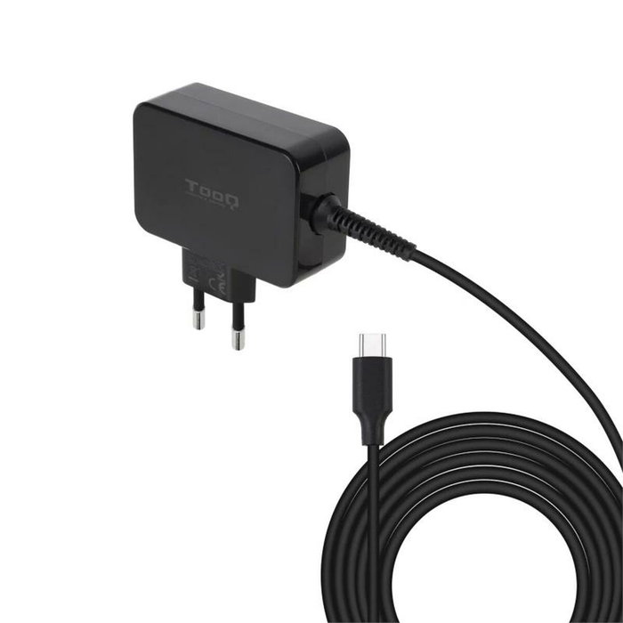 Chargeur d'ordinateur portable TooQ TQLC-USBCGAN45PD 45 W Chargeur d'ordinateur portable TooQ TQLC-USBCGAN45PD 45 W