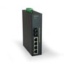 LevelOne IFP-0503 Commutateur Fast Ethernet PoE+ Industriel 5 Ports