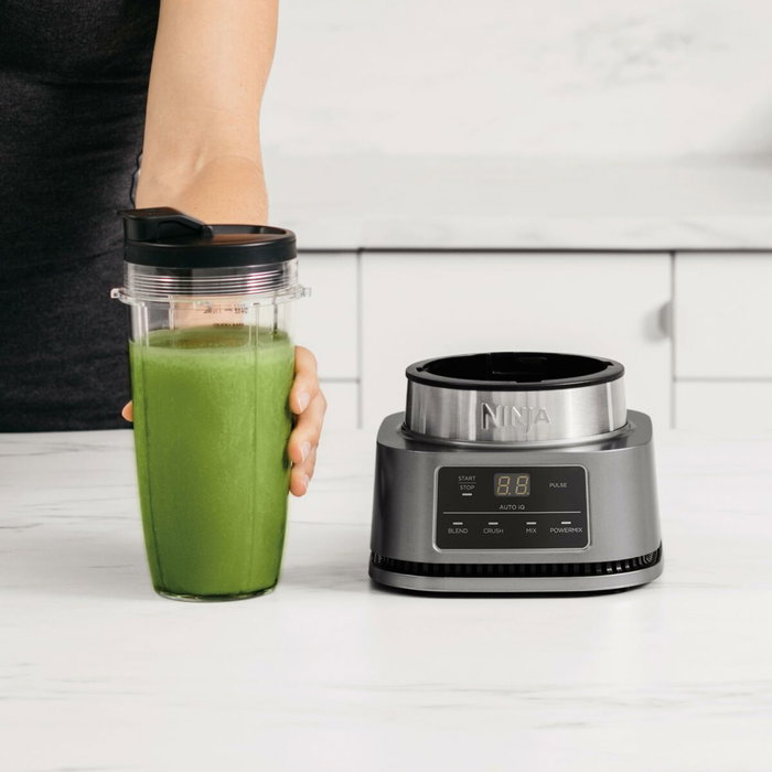 Ninja CB100EU Blender 2-en-1 1100 W Argenté et Noir