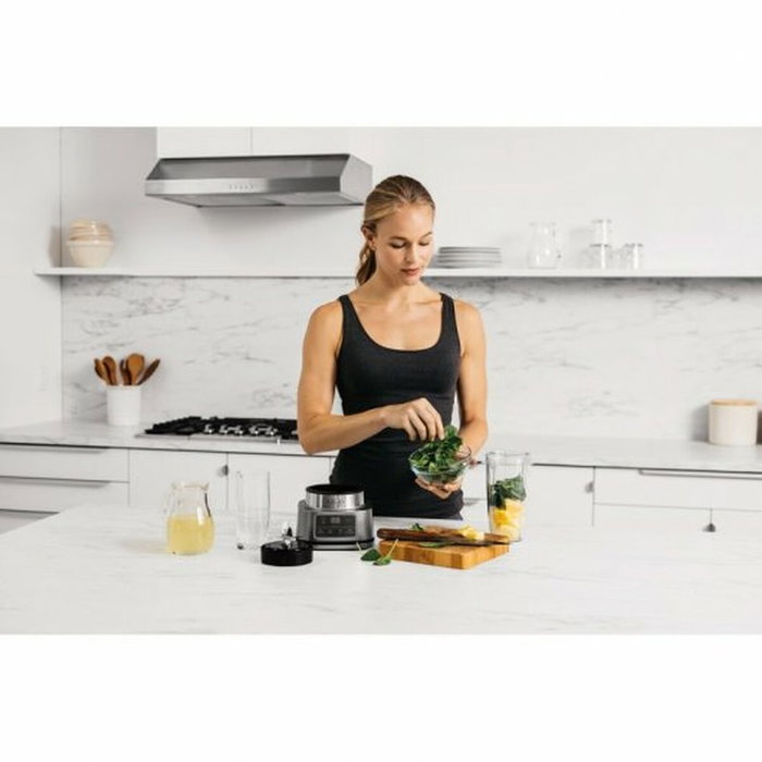 Ninja CB100EU Blender 2-en-1 1100 W Argenté et Noir