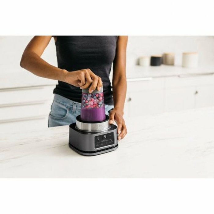 Ninja CB100EU Blender 2-en-1 1100 W Argenté et Noir