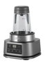 Ninja CB100EU Batidora de vaso 2 en 1 Power Nutri avec bol 400 ml et bol 700 ml, Smart Torque, Auto-iQ, 1100W - Noir