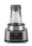 Ninja CB100EU Batidora de vaso 2 en 1 Power Nutri avec bol 400 ml et bol 700 ml, Smart Torque, Auto-iQ, 1100W - Noir