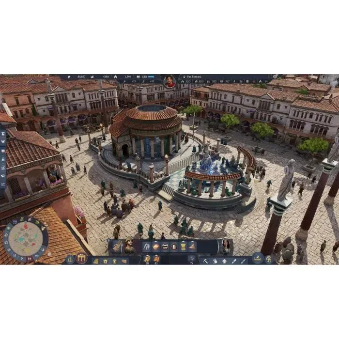 Ubisoft ANNO 117 : PAX ROMANA - Jeu de Stratégie PS5 - Gestion d'Province Romaine, Construction de Cités et Gestion de Ressources dans l'Empire Romain avec Graphismes Époustouflants