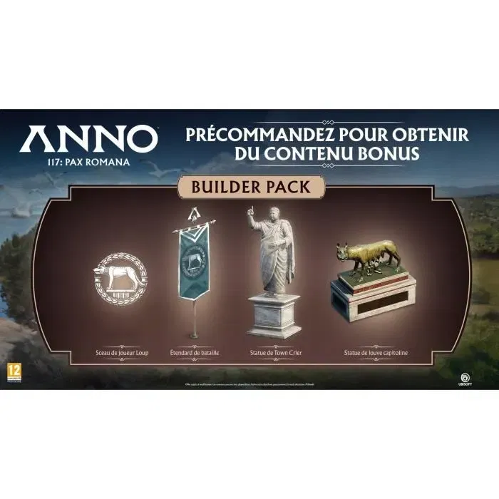 Ubisoft ANNO 117 : PAX ROMANA - Jeu de Stratégie PS5 - Gestion d'Province Romaine, Construction de Cités et Gestion de Ressources dans l'Empire Romain avec Graphismes Époustouflants