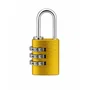 Abus Cadenas à combinaison 145/20 Aluminium jaune