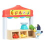 Moose Set Mercado De Frutas Y Verduras Bluey 17555 - Jeu de marché fruits et légumes pour enfants, figurine Bluey incluse, version espagnole