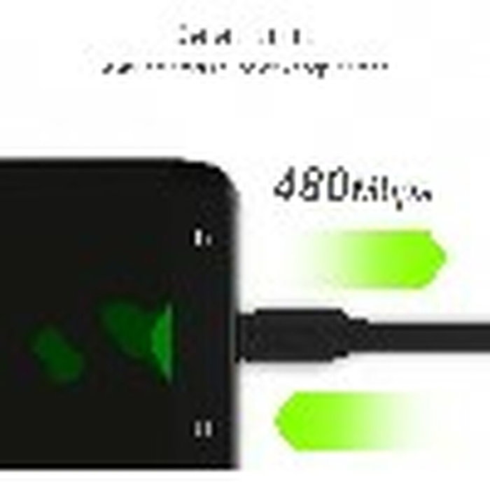 Green Cell KABGC03 Câble USB Noir 25 cm