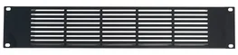 ALGAMAUDIO Saaair-2U - Grille de ventilation pour rack 2U, noir, acier